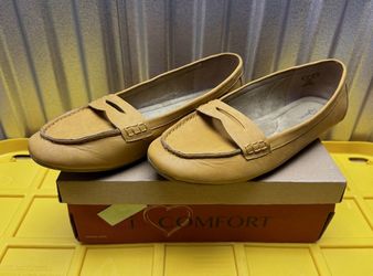 iComfort Everly Loafers Mustard Yellow Womens 11 Used