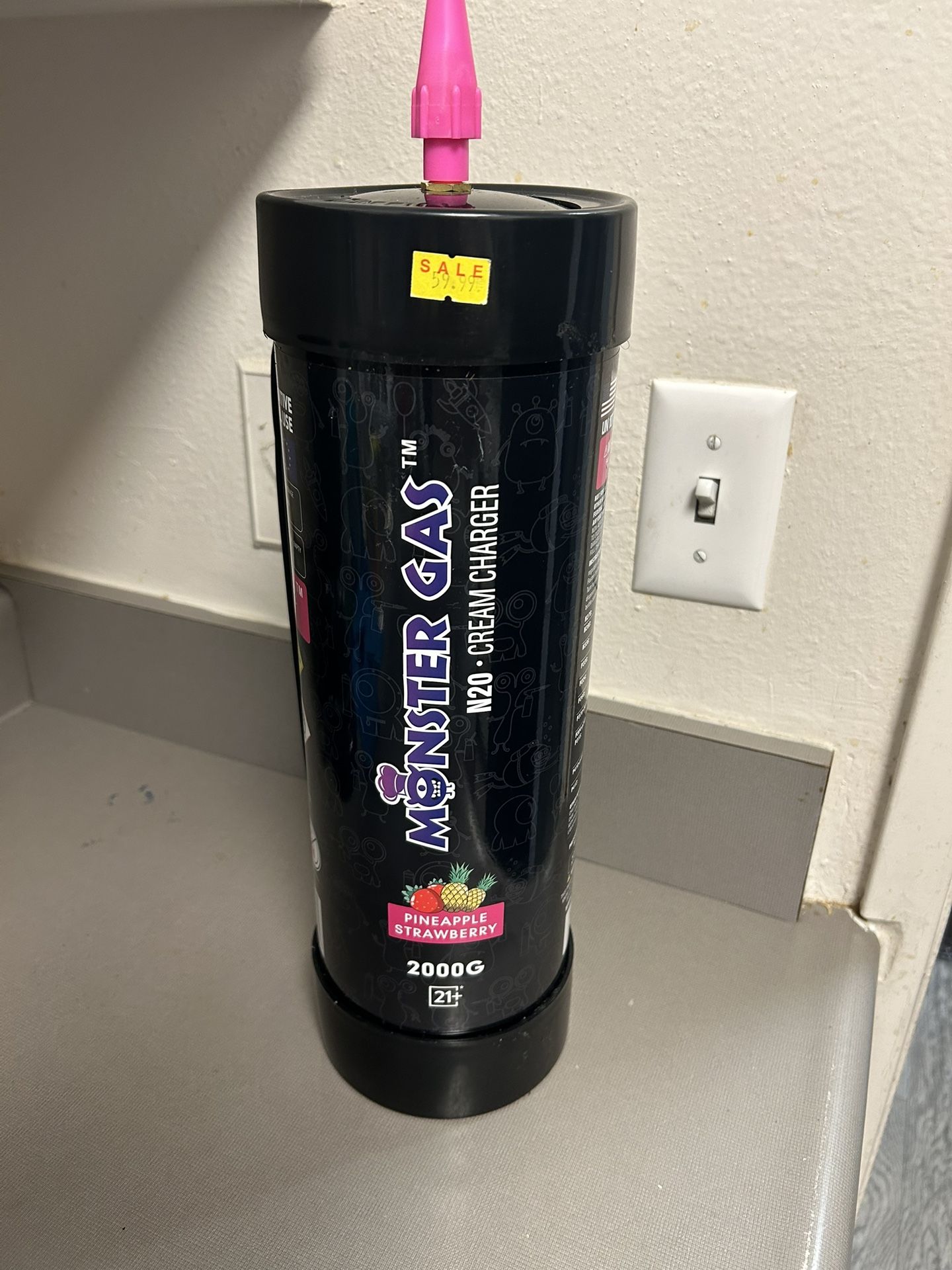 Monster Gas Pineapple Strawberry New