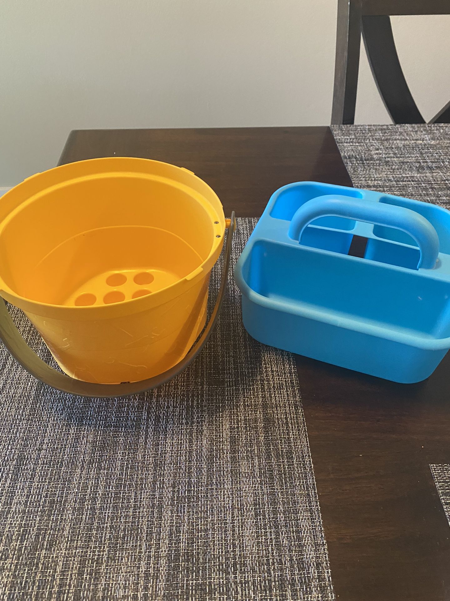 Kids Tool Bucket And Blue Caddy 