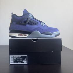 Air Jordan 4 Retro Lakers Imperial Purple Size 9.5