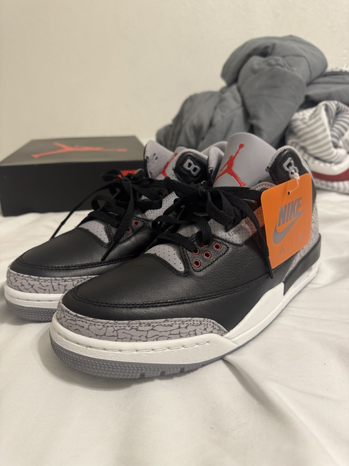 Brand New Black cement 3s Jordans,All Products : American Fashion Style Bags On Sale