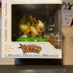 Pokemon Center Figure By Funko Flareon Figure Eevee And Friends 