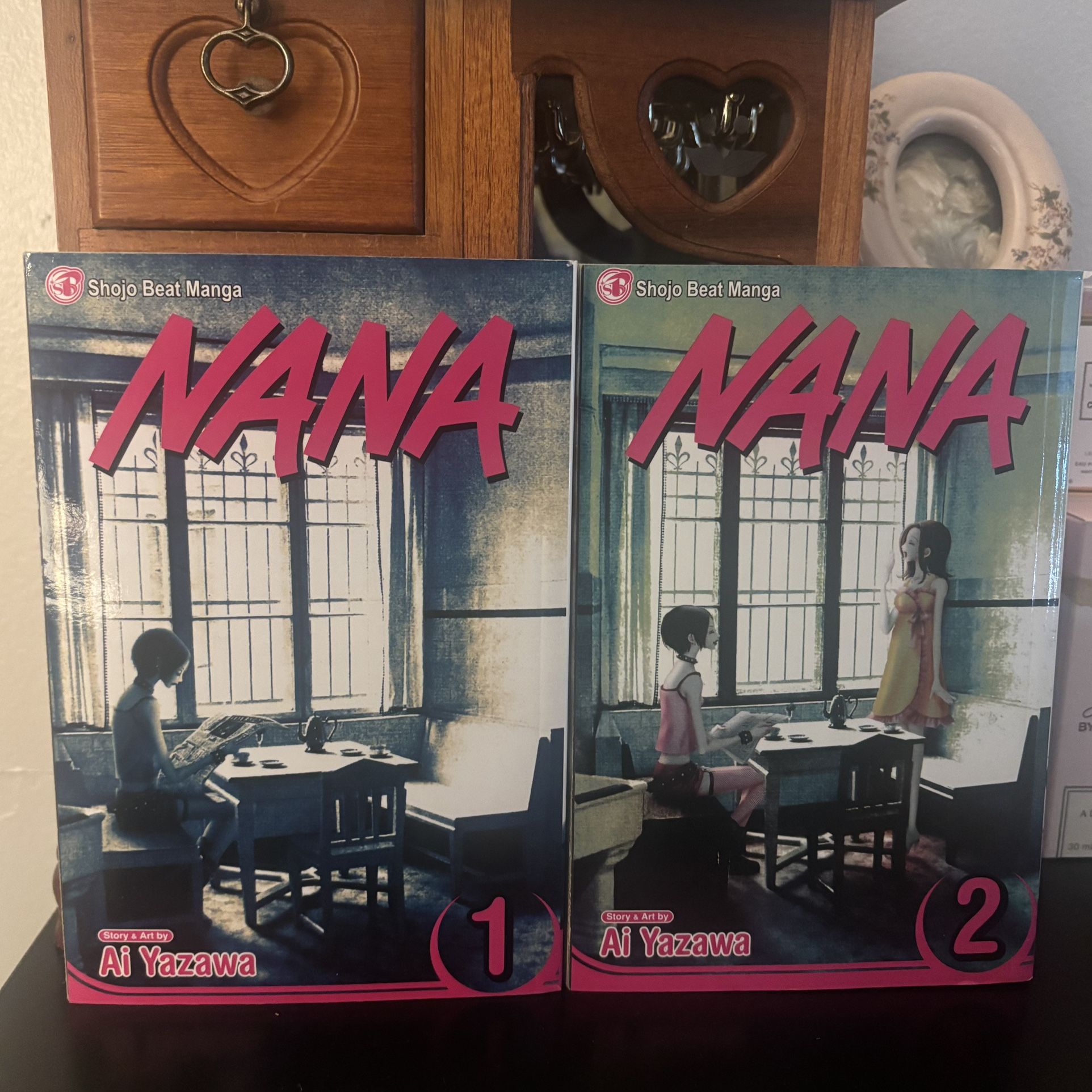 NANA Manga Books Volumes 1 & 2