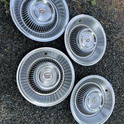 Cadillac Fleetwood Deville Eldorado Hubcap Original OEM 15" Vintage