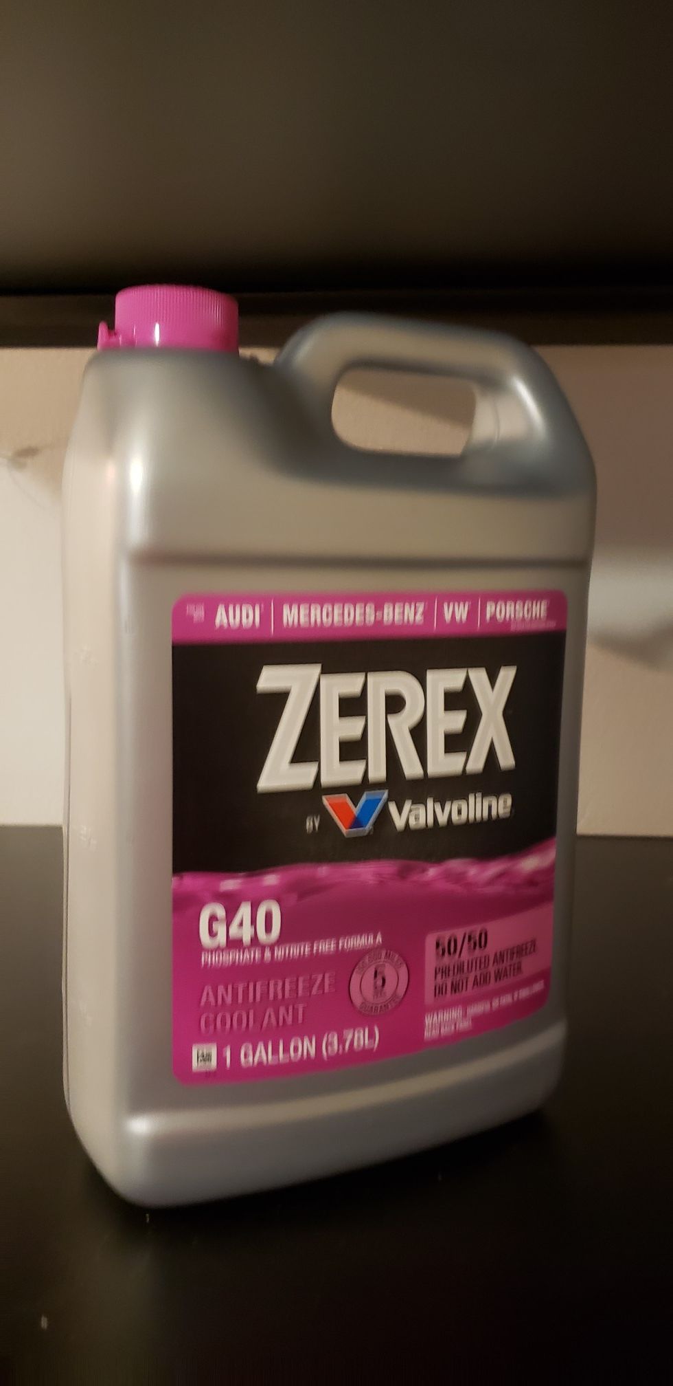 Zerex G40 Prediluted Antifreeze
