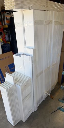 Vinyl Privacy Fence Pickets White Only