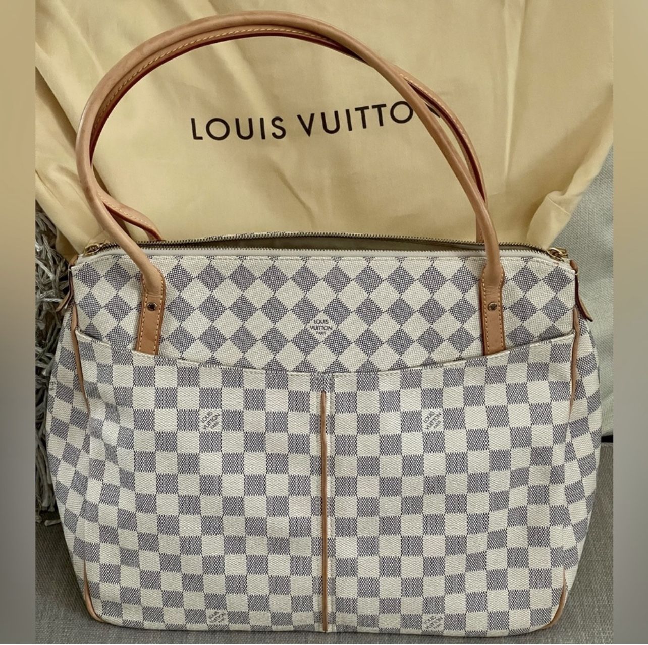 LOUIS VUITTON RaRe FIGHERI GM IN AZUR~Stunning✨