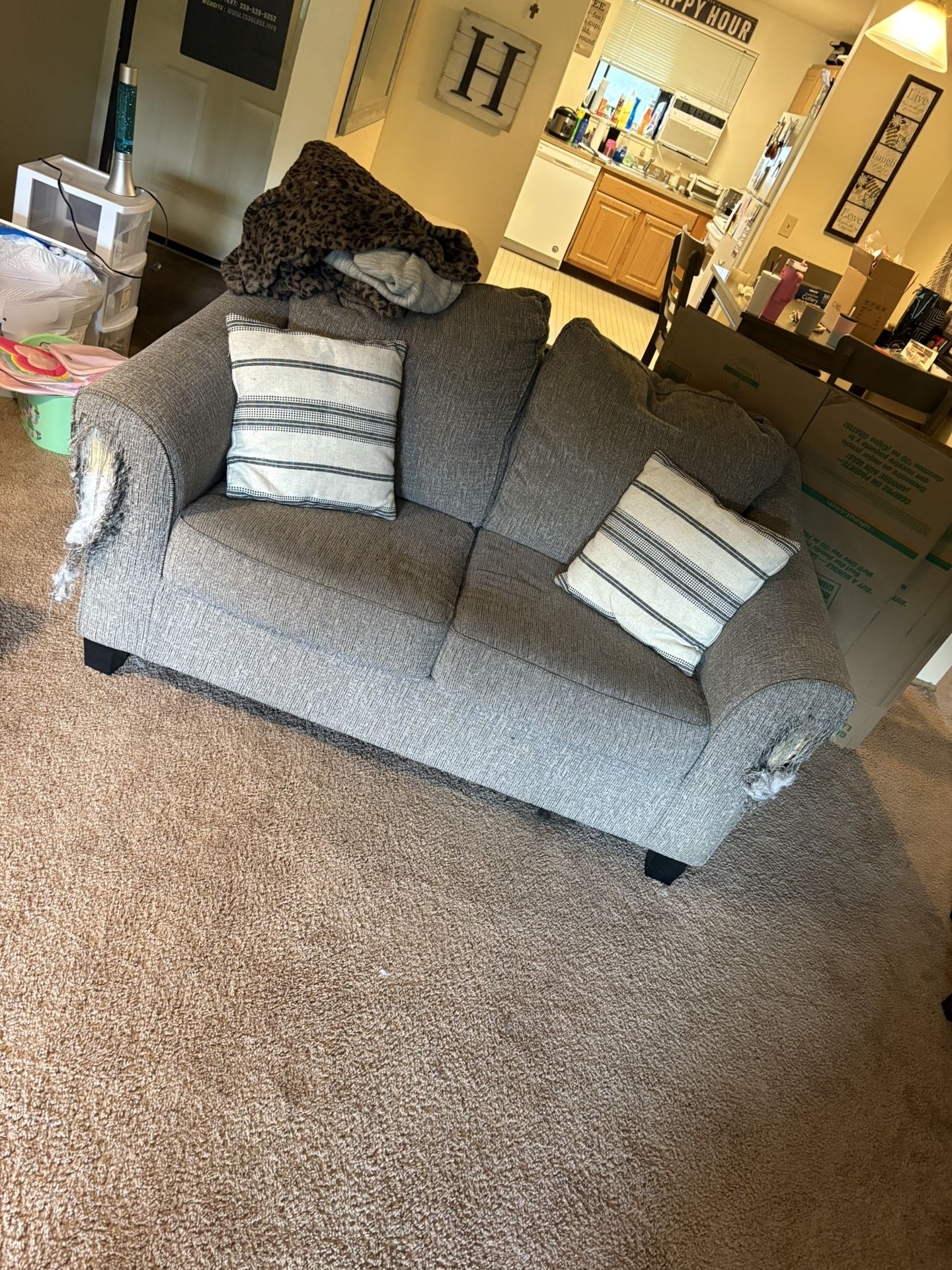 Love Seat Couch Free!