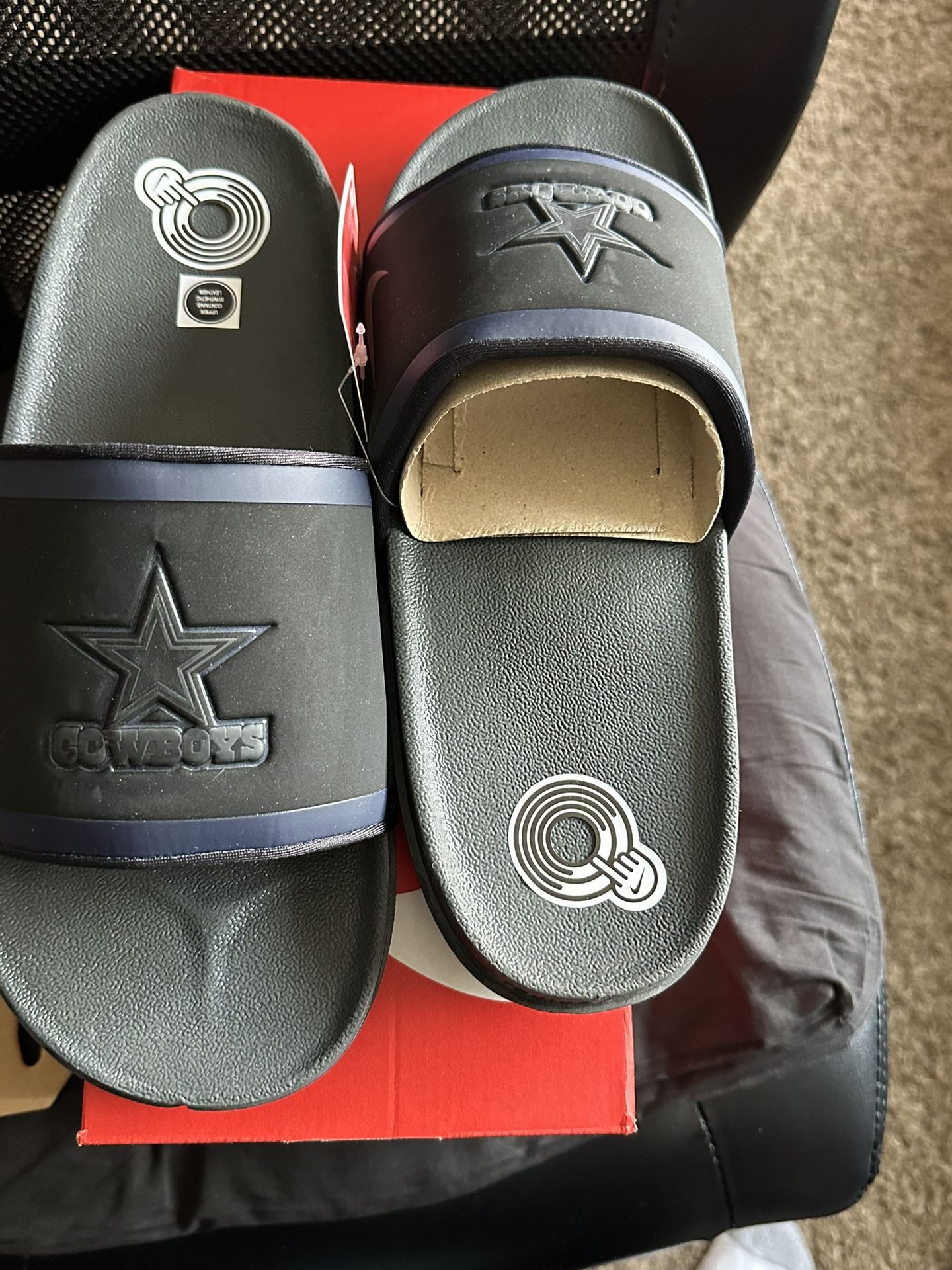 Nike Cowboys Slides