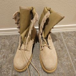 Military Issued Steel Toe Boots