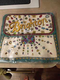Brighton "Glittering Love" canvas tote bag