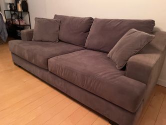 Gray Living Spaces Couch NEED GONE TODAY