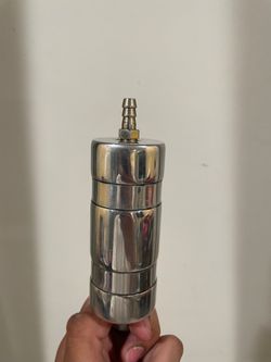 Chrome Minibike catch can