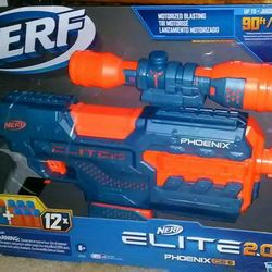 Nerf Elite Gun 2.0 Phoenix CS-6. Brand new in box 