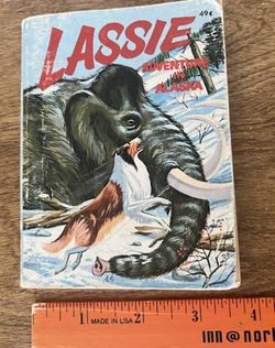 Vtg 1967 Big Little Book Lassie Adventure in Alaska by George Elrick