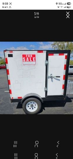 2023 Enclosed Trailer 4X6X5