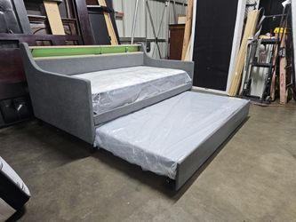 Twin Trundle Bed And Mattress 