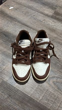 Nike Dunk Low Brown and White Sneakers