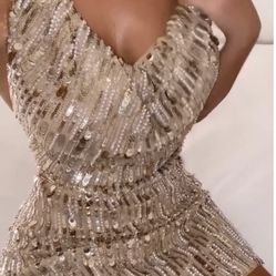 Sequin Skirt Set 