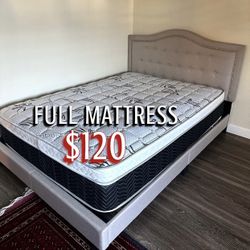 New Full Mattress Only $120