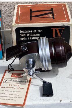 Sears And Roebuck Ted Williams, Spincast Reel