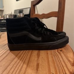 Vans Sk8 High Black Suede M 8 W 9.5