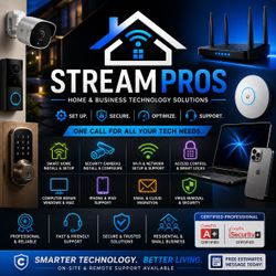 Home Tech Support | WiFi, Security Camera, Smart Home, Computer Repair & More