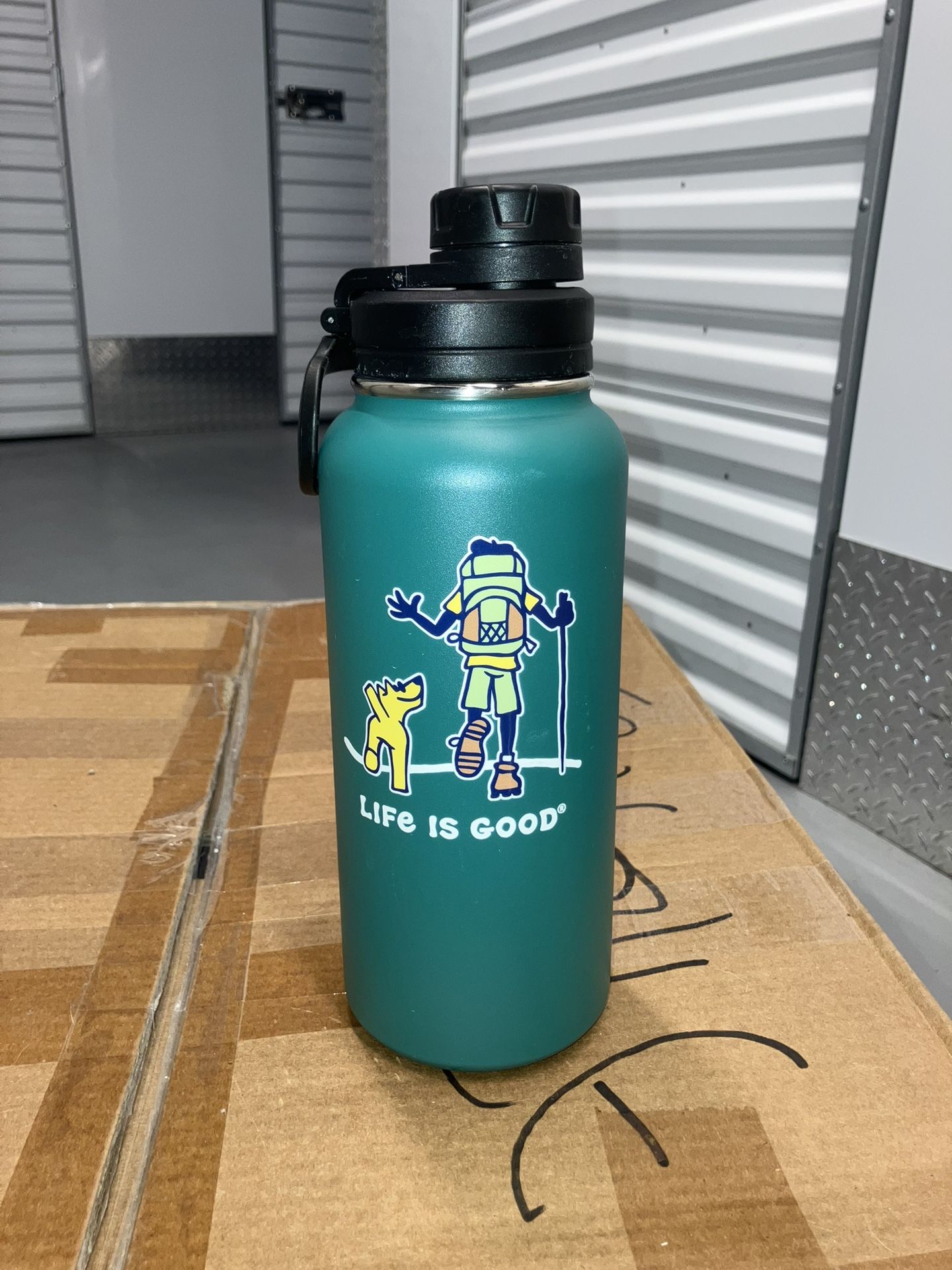 Life Is Good Water Bottle