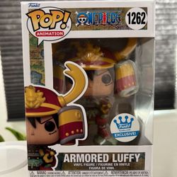 Funko Pop One Piece Armored Luffy Exclusive 1262 TCG Anime