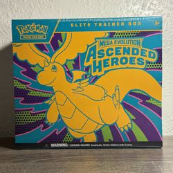 Ascended Heroes Elite Trainer Box - ME: Ascended Heroes (ASC) 