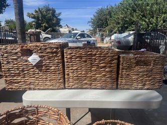 Wicker baskets