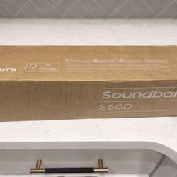 Samsung HW-S60D 5.0 Channel S-Series All-in-One Soundbar w/ Dolby Atmos & Q-Symphony – Black (New in Box)