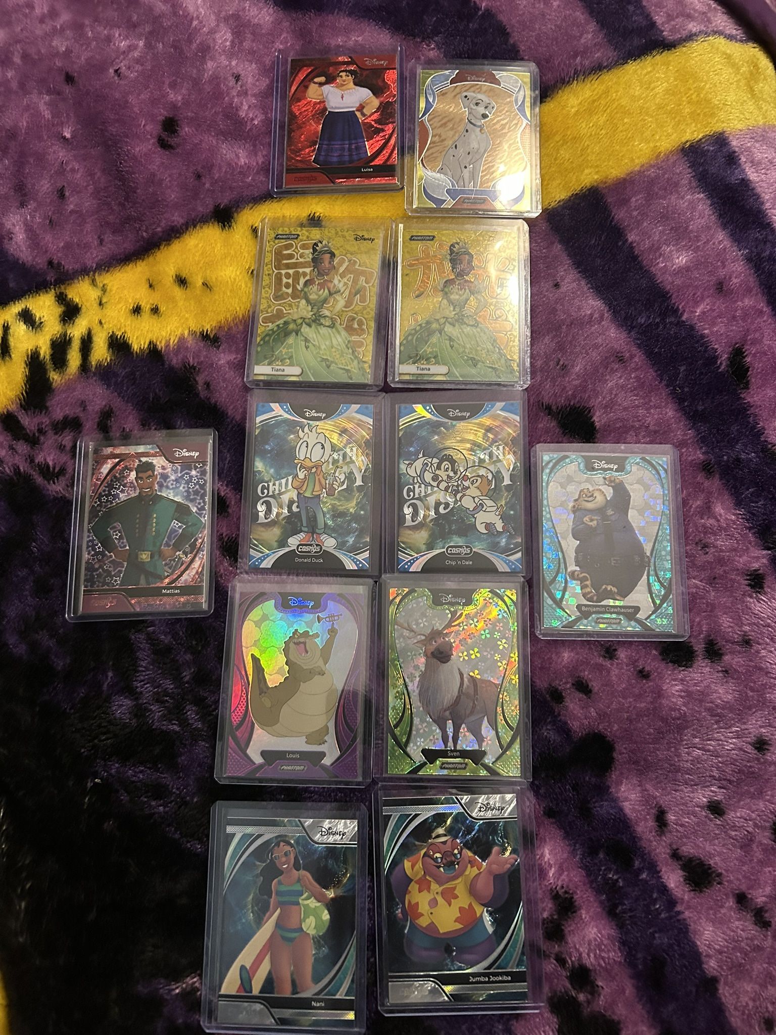 Disney Numbered Cards 