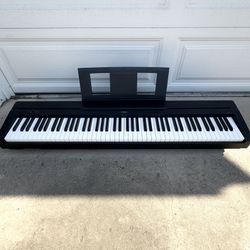 Yamaha P-45 88-Key Weighted Portable Digital Piano Keyboard