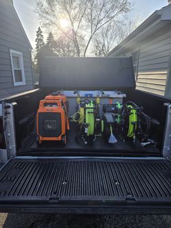 Mobile Detailing Pick Up Truck Set Up.