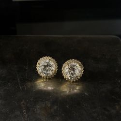 Gold Plated Cubic Zirconia 