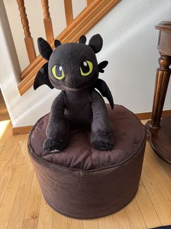 Toothless Dragon Plush - How to Train Your Dragon, Like New