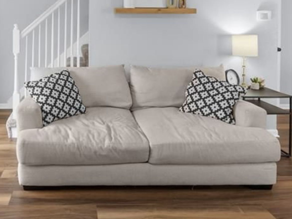 Couch and Love seat with Ottoman