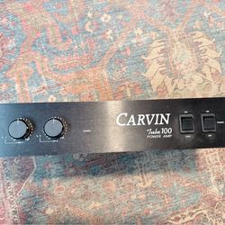 Carvin tube 100 rack mount power amp