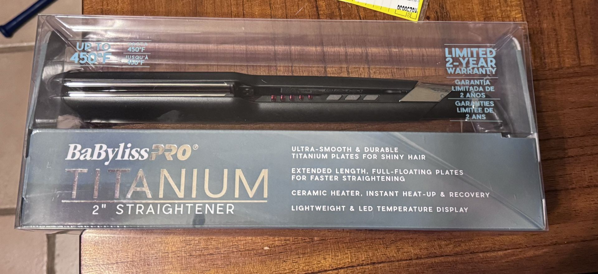 BabylissPro straightener 