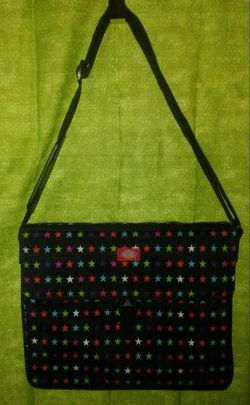 Multi-Colored Stars Dickies Messenger Bag - Reduced