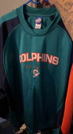 dolphins retro crewneck sz xxl reebok