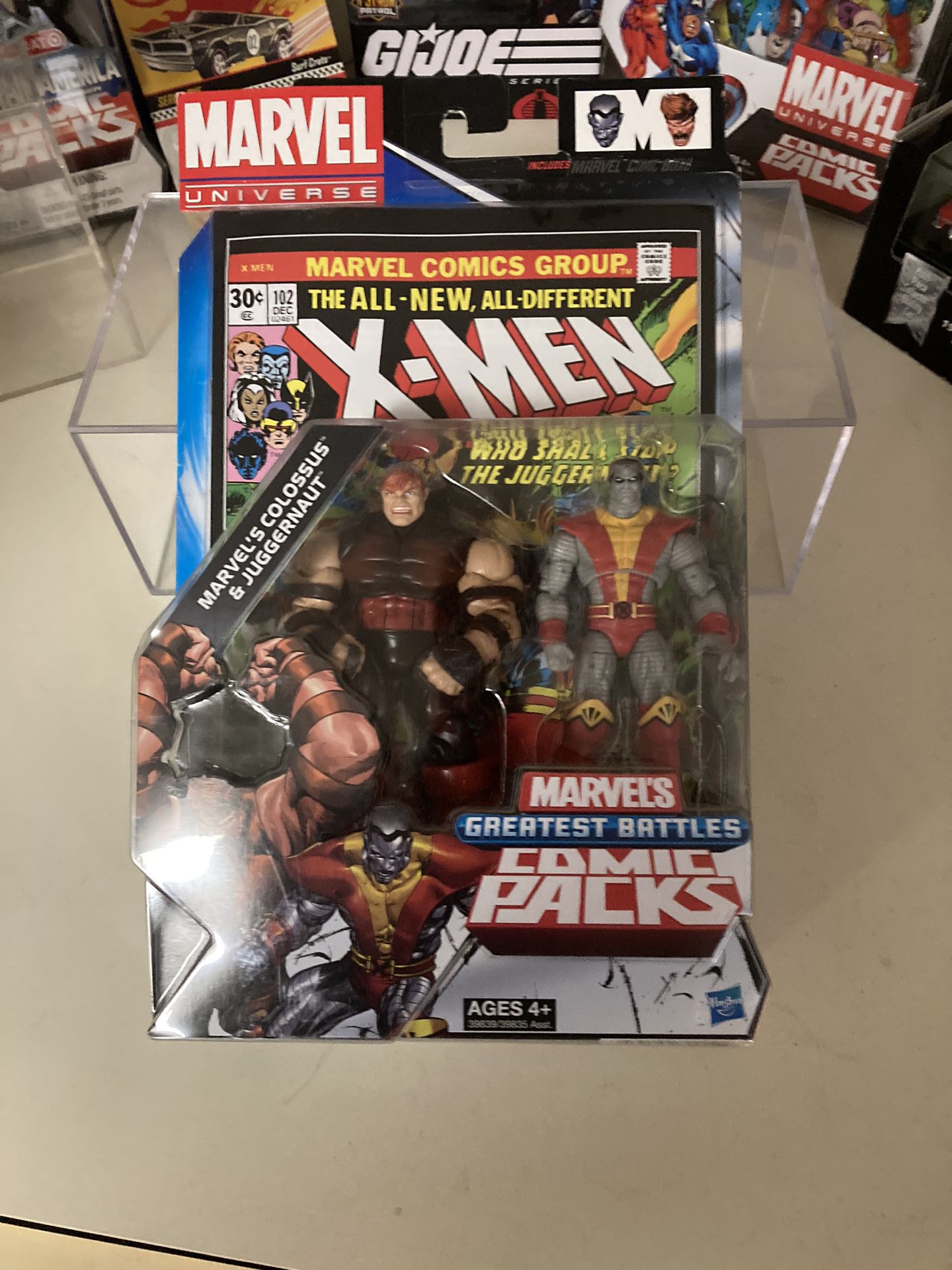 Marvel Universe Comic Packs, Colossus And Juggernaut 