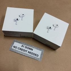 Apple AirPods Pro 2 Bluetooth Headphones New - Only $1 Today Pay The Rest Later! 