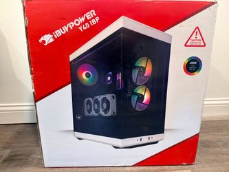 İBUYPOWER - Y40 Gaming Desktop - Intel Core i7-13700F - 32GB DDR5 RAM - NVIDIA GeForce RTX 4060Ti 16GB - 2TB NVMe SSD - Black
