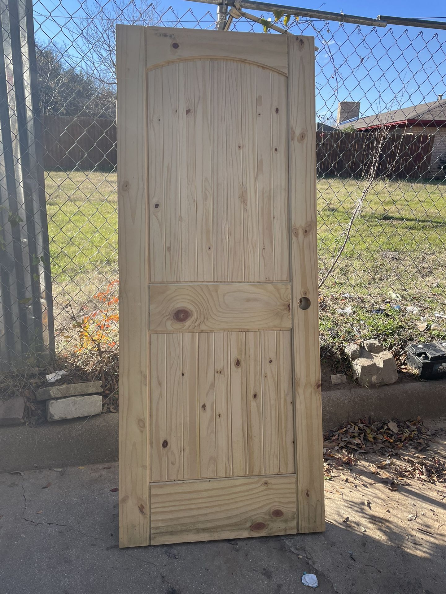 100$ Pine Wood Door For Sale Brand New!