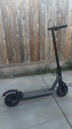 Black Electric Folding Scooter