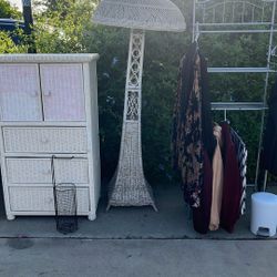 Wicker Lamp 