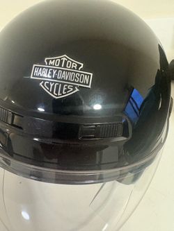 Harley Davidson motorcycle helmet