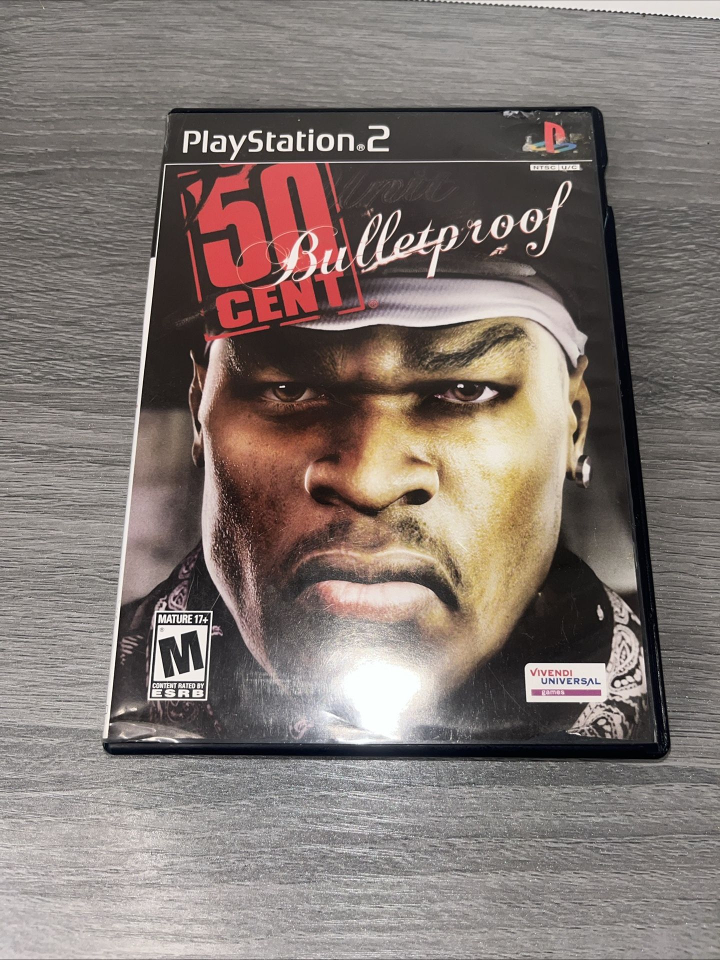 50 Cent: Bulletproof (Sony PlayStation 2, PS2) - Complete with Manual